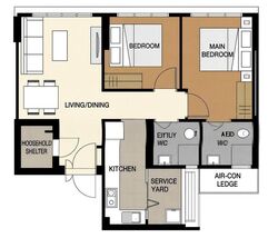 Blk 623B Tampines Greenverge (Tampines), HDB 3 Rooms #632432021